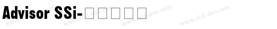 Advisor SSi字体转换